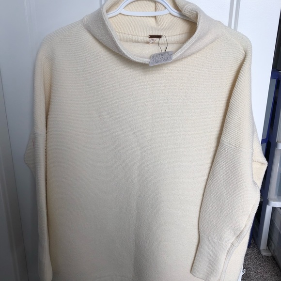Free People Ottoman Slouchy Tunic in Creme - Picture 8 of 8